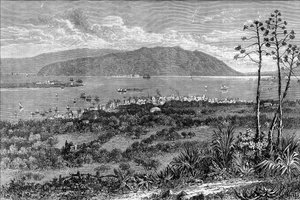 Kingston Harbour, Jamaica door Unbekannt