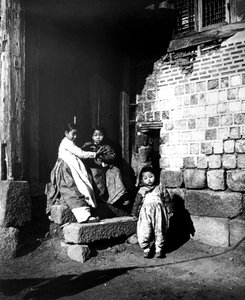 Koreaanse kinderen, Korea, 1900