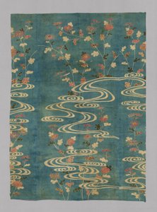 Kosode gewaad, Japan, Edo-periode 1615-1868, 1701-1725