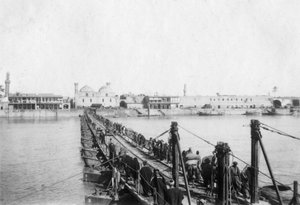 Kotah-bootbrug, Bagdad, Irak