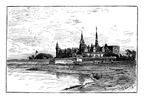 Kasteel Kronborg, Elsinore, Denemarken door Unbekannt