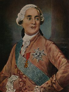 Koning Lodewijk XVI van Frankrijk 1754-1793 - Schilderij van Duplessis, 1934 door Unbekannt
