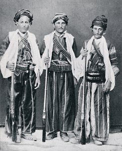 Koerdische bergbandieten, Armenië, 1902
