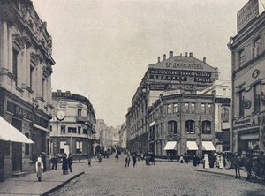 Kuznetsky Most Smedenbrug, Moskou, Rusland, 1912 door Unbekannt
