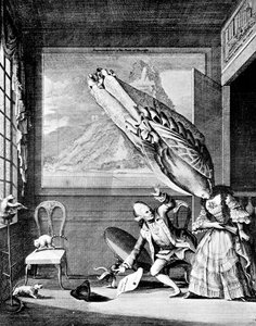 La Francoise a Londres: De Franse Dame in Londen of Het Hoofddeksel van het Jaar, 1771