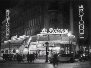 La Rotonde, Boulevard du Montparnasse, 1939 door Unbekannt