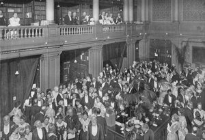 Damesavond bij de Royal Society, Londen, ca. 1903