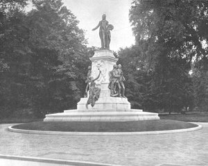 Lafayette Standbeeld, Washington DC, VS, ca. 1900