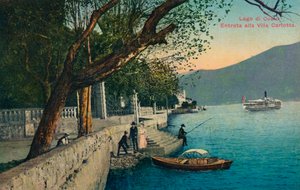 Lago di Como. Entree naar Villa Carlotta