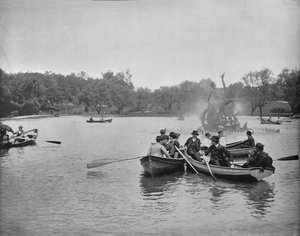 Meer in Wade Park, Cleveland, Ohio, ca. 1897