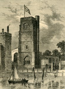 Lambeth Kerk 1825, ca. 1878 door Unbekannt