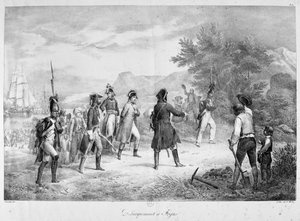 Landing bij Fréjus, Maart, 1815