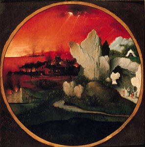 Landschap met de Verwoesting van Sodom en Gomorra