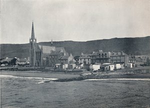 Largs - Vanaf de zee, 1895 door Unbekannt