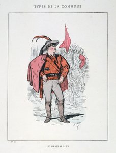 Le Garibaldien, Parijse Commune, 1871