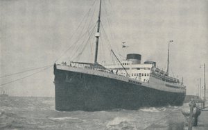 Vertrek van de aanlegsteiger in Liverpool