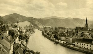Leoben, Stiermarken, Oostenrijk door Unbekannt