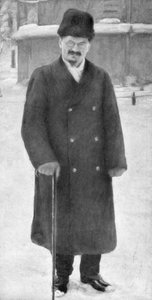Leon Trotski in Brest-Litovsk, 7 januari 1918, 1929
