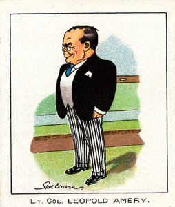 Leopold Charles Maurice Stennett Amery, Engelse conservatieve politicus