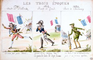 Les Trois Epoques, Revolutie van 1830, Parijs