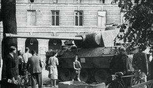 Bevrijding van Parijs, augustus 1944 door Unbekannt