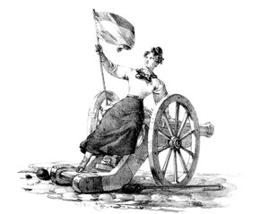 Vrijheid, revolutie van 27-29 juli 1830, Parijs