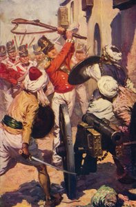 Luitenant Pattinson in de aanwezigheid van Karyguam, 1818 ca. 1912 door Unbekannt