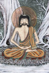 Leven van Boeddha, De jonge asceet beoefende zes jaar lang extreme zelfkastijding in de hoop de Waarheid te ontdekken, Seoul, Zuid-Korea