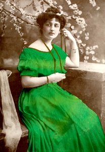 Lilian Braithwaite 1873-1948, Engelse actrice, 1907