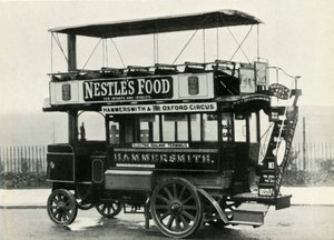 Londense stoom bus, 1902, 1947 door Unbekannt