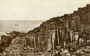 Lord Antrims Salon, Giants Causeway, eind 19e-begin 20e eeuw