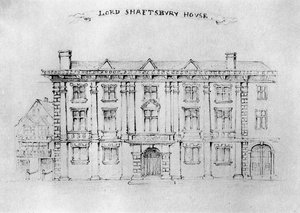 Lord Shaftbury House, Aldersgate Street door Unbekannt