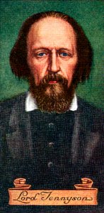 Lord Tennyson, uit een serie sigarettenkaartjes, 1935