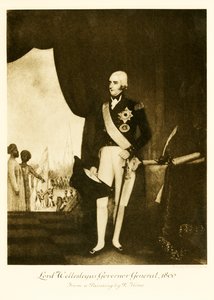 Lord Wellesley als Gouverneur-Generaal, 1800, 1925 door Unbekannt