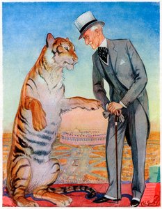 Lord Willingdon en Vriend, 1934