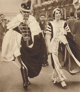 Lord en Lady Armstrong, 12 mei 1937