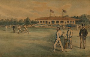 Lords Cricket Ground, 19e eeuw door Unbekannt