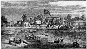 Lords cricketveld, Londen, 1836 1912 door Unbekannt
