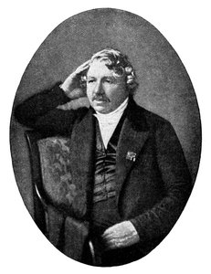 Louis Daguerre 1787-1851, Franse fotograaf, 1900