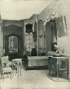 Slaapkamer van Lodewijk XV, uitgevoerd door Maison Soubrier, 1903