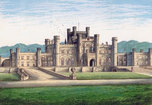 Lowther Castle, Cumbria, eind 19e eeuw