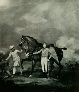 Lt.-kol. F. A. Daniell in het uniform van de lijfwacht, 1802-1806, 1925 door Unbekannt