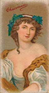 Madame Cail als een Bacchante door Louis-Marie Sicardi door Unbekannt