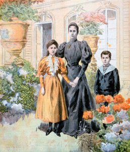 Madame Casimir-Perier en haar kinderen