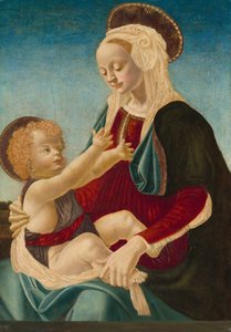 Madonna en Kind, c. 1470-1480 door Unbekannt