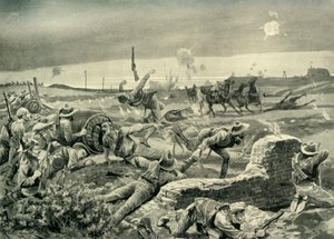 Mafeking: Eloffs wanhopige aanval op de vooravond van de bevrijding, 1901 door Unbekannt