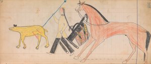 Maffet Ledger: Tekening, ca. 1874-81 door Unbekannt