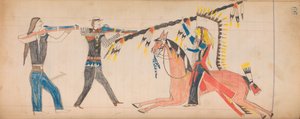 Maffet Ledger: Tekening, ca. 1874-81 door Unbekannt