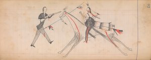 Maffet Ledger: Tekening, ca. 1874-81 door Unbekannt