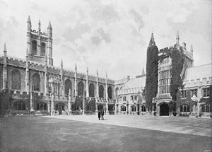 Magdalen College-Klooster en Klok- en Stichterstorens, c1896